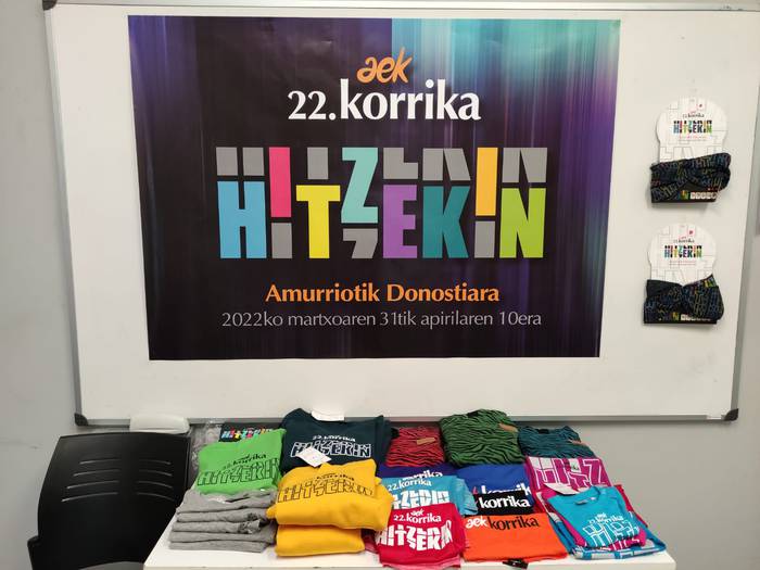 22. Korrikako materiala salgai paratuko dute aste honetan Beran eta hurrengoan Lesakan