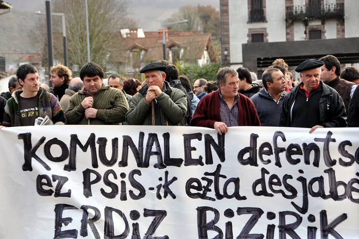 Erdizeko harrobi proiektua berriz abiatu nahi du Magna enpresak