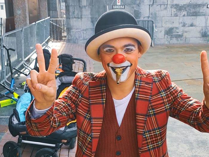 Inauteriak bukatzeko Ekain pailazoaren ikuskizuna izanen dute Leitzan ilbeltzaren 25ean