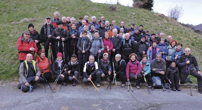 Urtarrilaren 22an mendi-irteera Lesakan eginen du Arkupeak elkarteko mendi taldeak