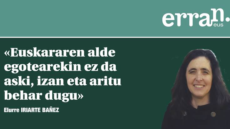 Euskararen alde egon edo izan