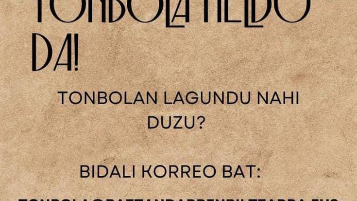 Baztandarren Biltzarreko Tonbola heldu da!