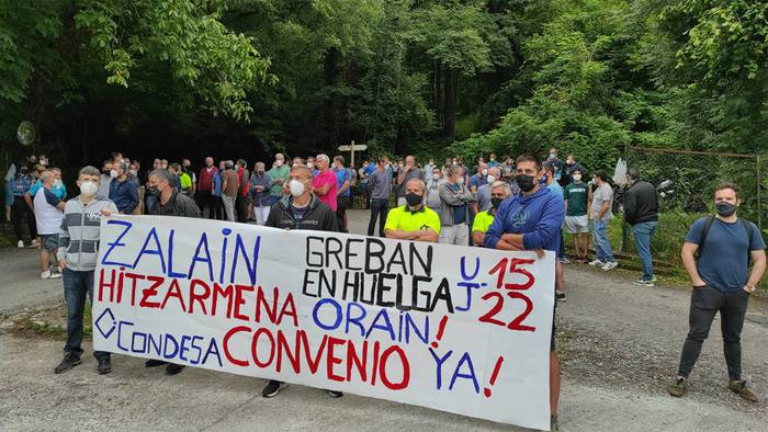 Lan hitzarmena sinatzeko aurreakordioa lortu dute Zalain Transformados lantegian