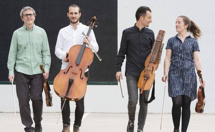 Alos Quartet taldeak kontzertua emanen du Beran Amaia Elizaranekin