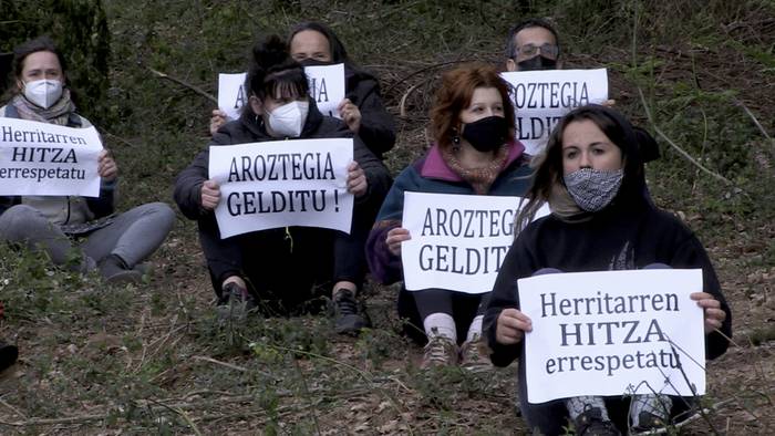 EH Bilduk Aroztegiko lanak gelditzea eskatu du, «legez kanpo hasi direlako»