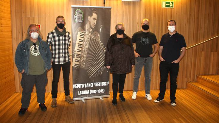 Pepito Yanciren «musikaren altxorra» aurkeztu dute Lesakan
