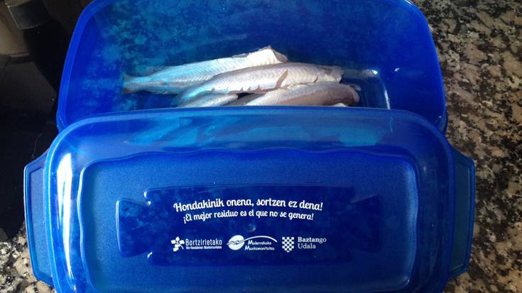 Erosketetan hondakinak murrizteko tupperrak