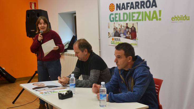 Hauteskundeetako programa aurkeztu du Berako EH Bilduk
