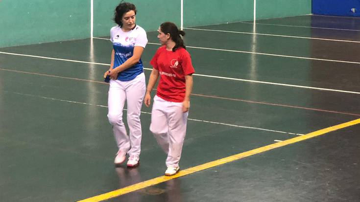 Pilota partida ikusgarriak jokatu dituzte sanferminetan