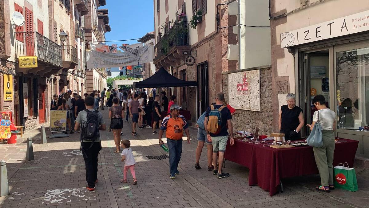 Bertan feria eginen dute ortzirale eta larunbatean Elizondon