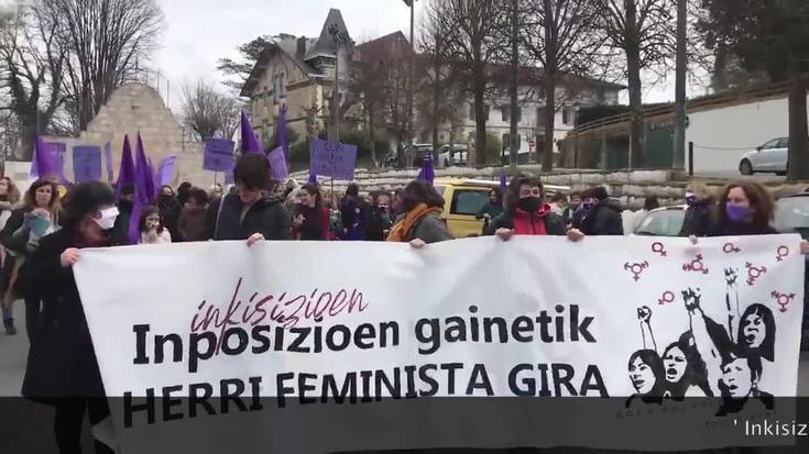 Martxoaren 8aren harira eskualde mailan egindako ekimenekin kontent dira antolatzaileak
