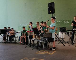 Kontzertu ederra eman dute Berako Isidoro Fagoaga musika eskolako ikasleek