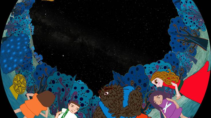 'Non dago Eguzkilorea?' filma aurkeztu du Baztan Ikastolak Iruñeko Planetarioan