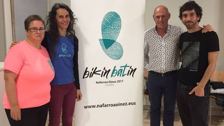 ‘Bikin bat in’ kantuak eta bideoklipak iragarriko du Lesakako 2017ko Nafarroa Oinez