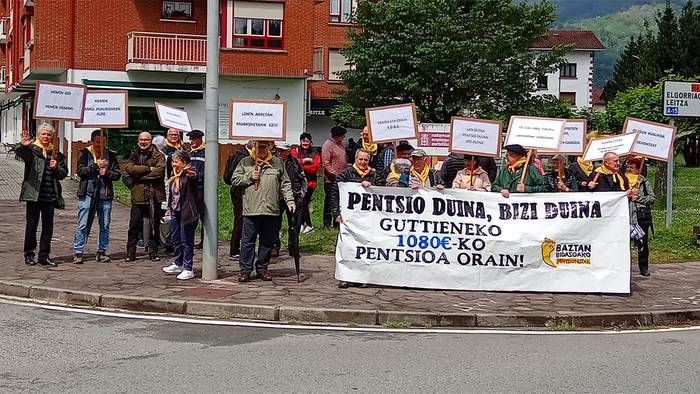 Hauteskunde eguna mobilizazio eguna izanen dela nabarmendu dute pentsiodunek