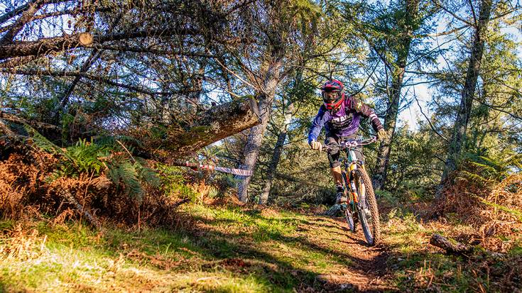 Sustrails Open Enduro BTT zirkuituaren lehen proba egin dute asteburuan Lesakan