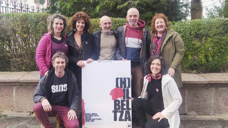 Urtarrilak 25, Anizko Mendiarte elkartean solasaldia Joseba Sarrionandiarekin. Euskal Nobela Beltzaren Astea indartsu