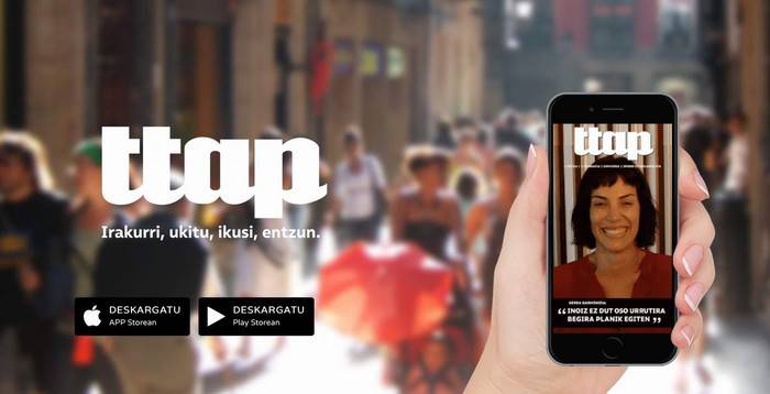 'Ttap' aldizkari digitala Nafarroara ailegatu da