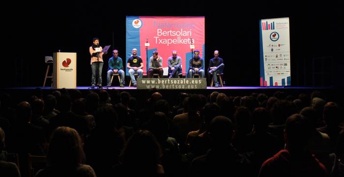 Julio Soto eta Xabier Terreros nagusitu dira Nafarroako Bertsolari txapelketako lehen bi final laurdenetan