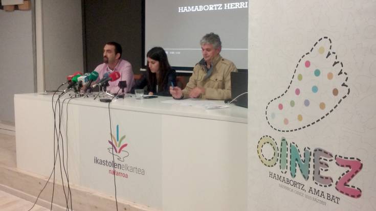 Baztan Ikastolak dena prest du igandeko Nafarroa Oinezererako