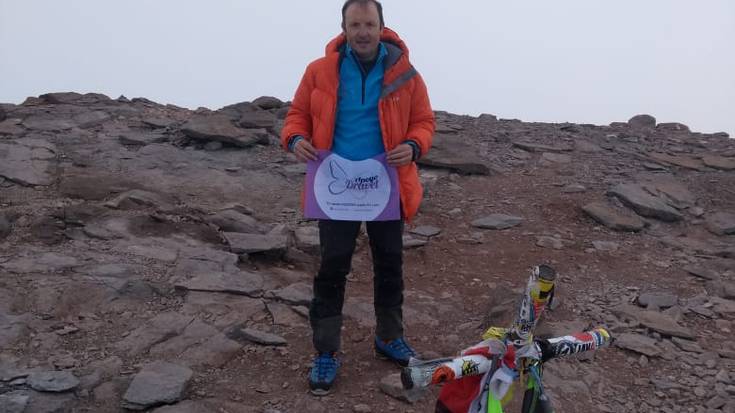 Andeetan Aconcagua menditzarrera igo Dravet gaixotasuna ikusarazteko