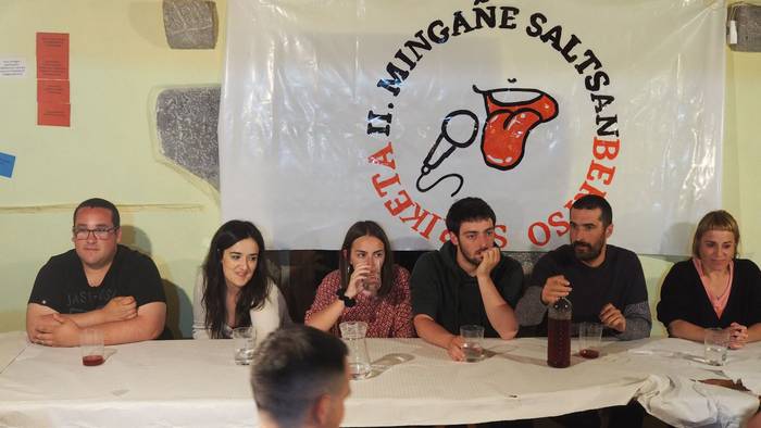 Aratz Igartzabal eta Etxahun Lekue sailkatu dira Mingañe Saltsan sariketako finalera