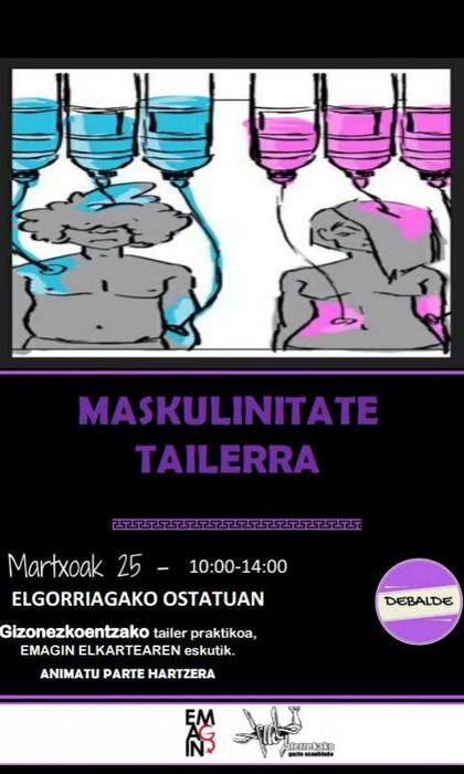 AUTODEFENTSA TAILERRA ETA MASKULINITATE TAILERREKIN EMANGO ZAIO AMAIERA MARTXOAK 8KO EKITALDIEI