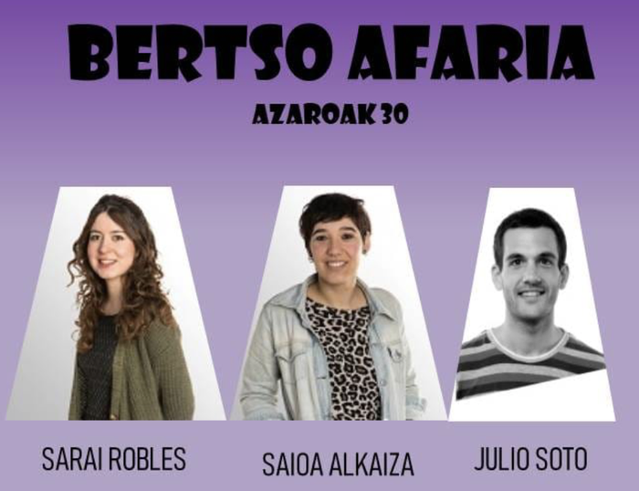 Azaroaren 30erako afari txartelak salgai paratu ditu Gazte Burrunbak