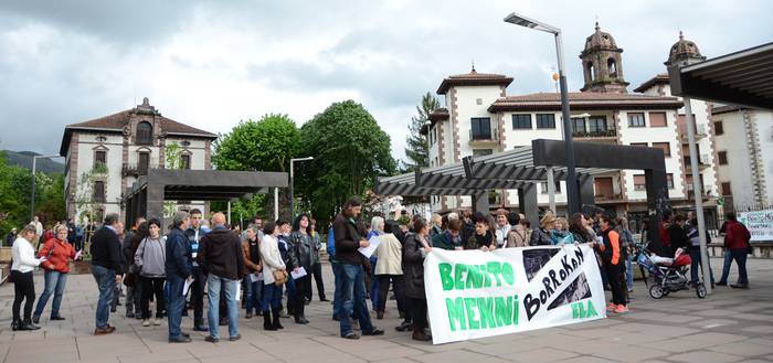 Elizondoko Benito Menniko langileek manifestazioa deitu dute ekainaren 3rako