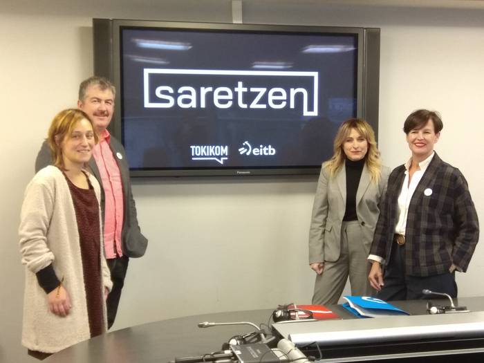 Saretzen proiektua jarri dute abian EITBk eta Tokikomek