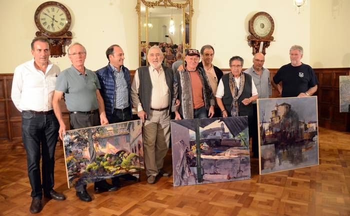 Raimundo Argos bilbotarrak irabazi du Elizondoko Kasinoko margo lehiaketa