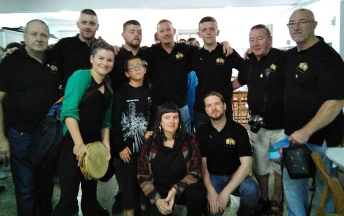 Euskal Herria-Eire topaketa eta Trenbide(o)a lehiaketako sari banaketa egin du Nafarroa Oinezek 
