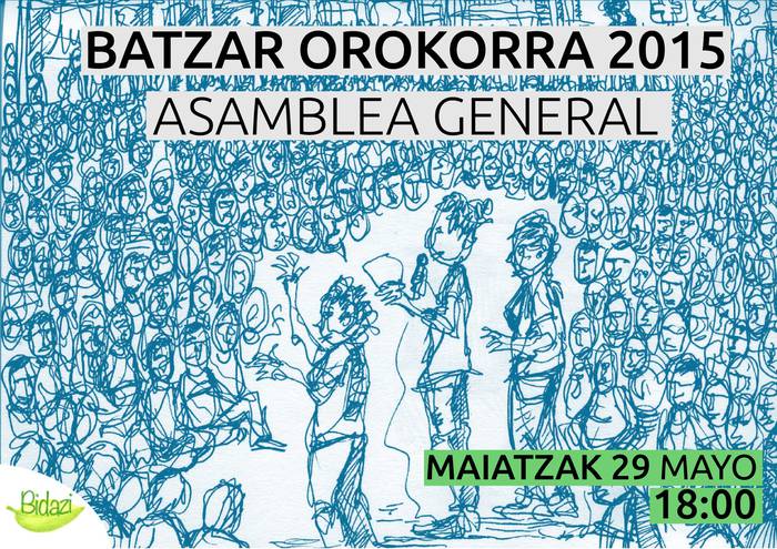 Bidaziren Batzar orokorra 2015