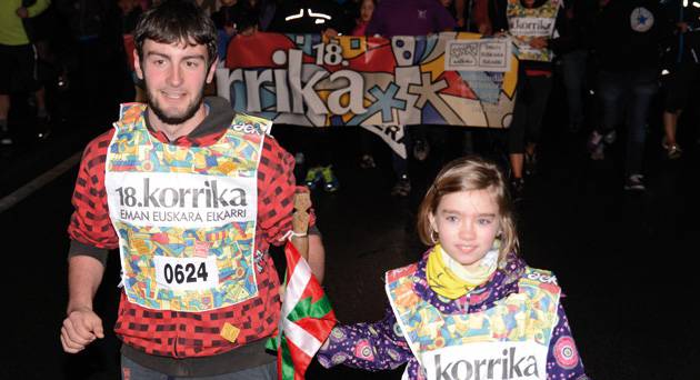 Ortziral eta larunbat honetan Korrikaren lekukoa eskualdean barna ibiliko da