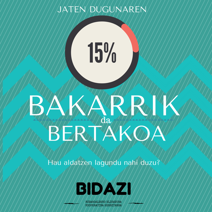Bazkidetzeko hurrengo aukera: Abuztuak 21 :)